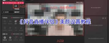 抖音直播伴侣镜头律动怎么设置