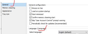 MemReduct怎么更改语言