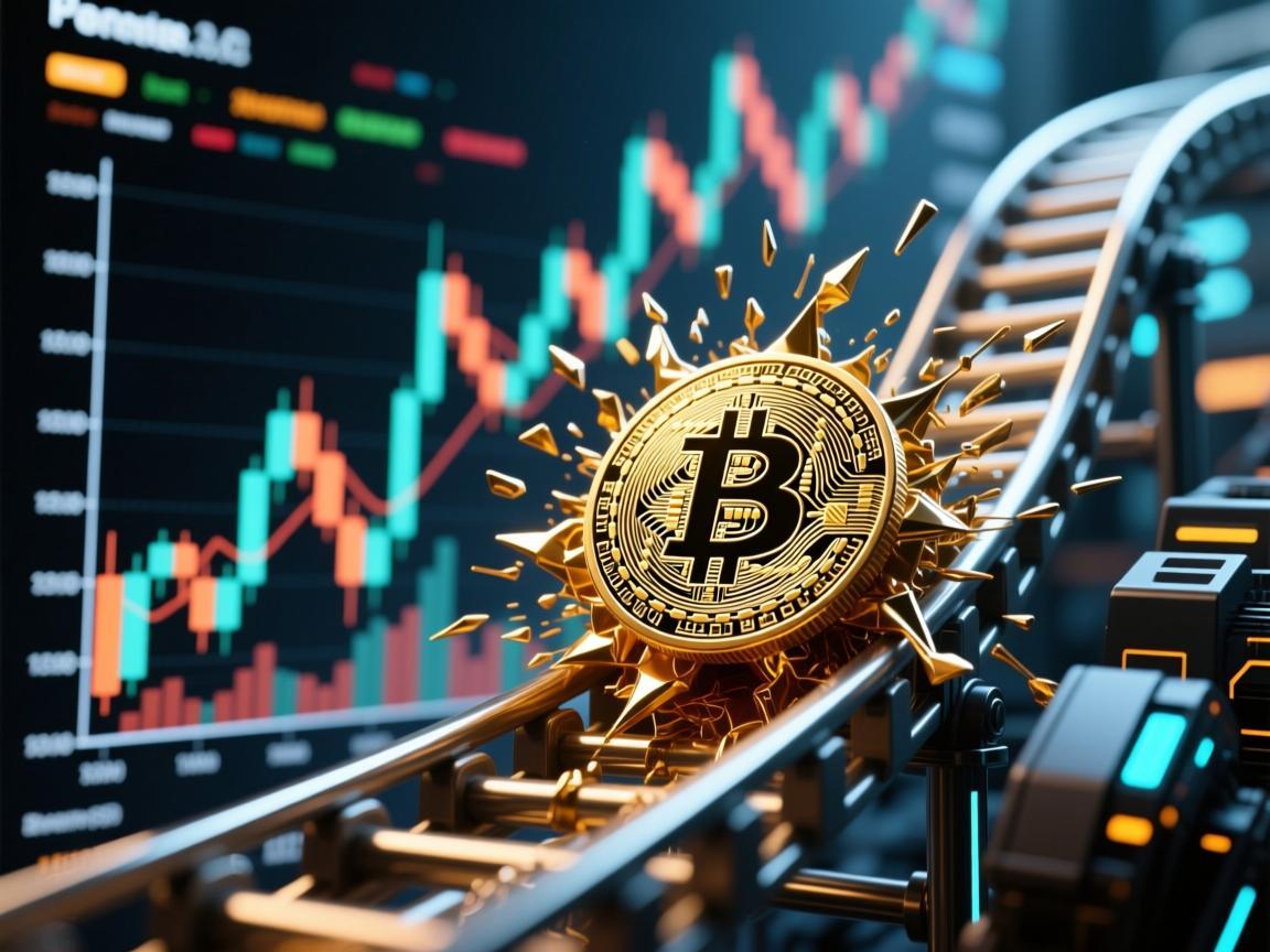 比特币暴跌价格走势图，一场惊心动魄的财富过山车