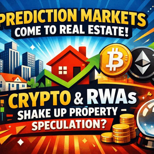 预测市场进军房地产：加密货币会撼动房地产投机吗 风险加权资产（RWA）又会如何