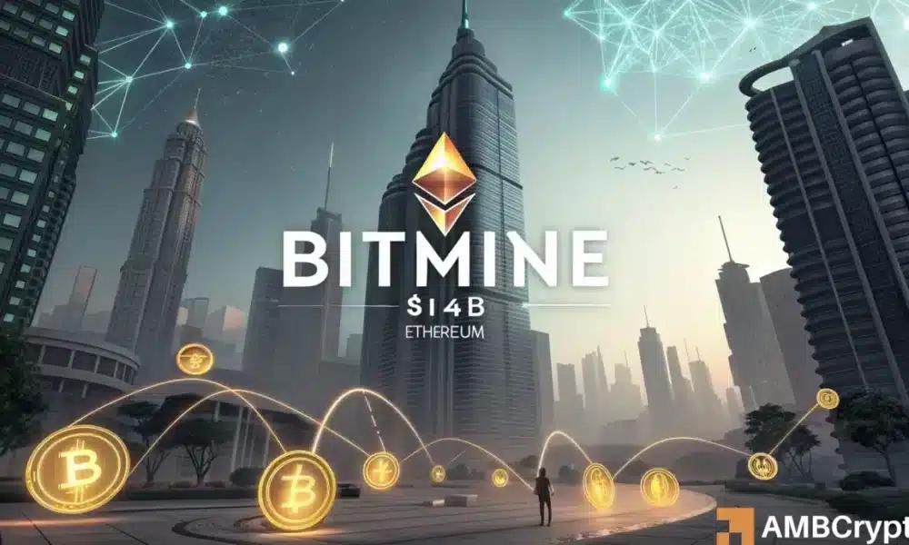 Bitmine 价值 140 亿美元的以太坊帝国——一家公司是否正在悄然接管以太坊