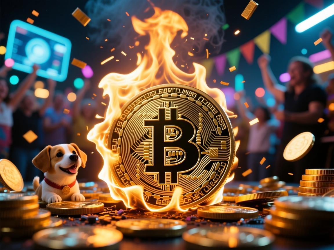 狗狗币失败案例小故事，一场被梗烧尽的狂欢