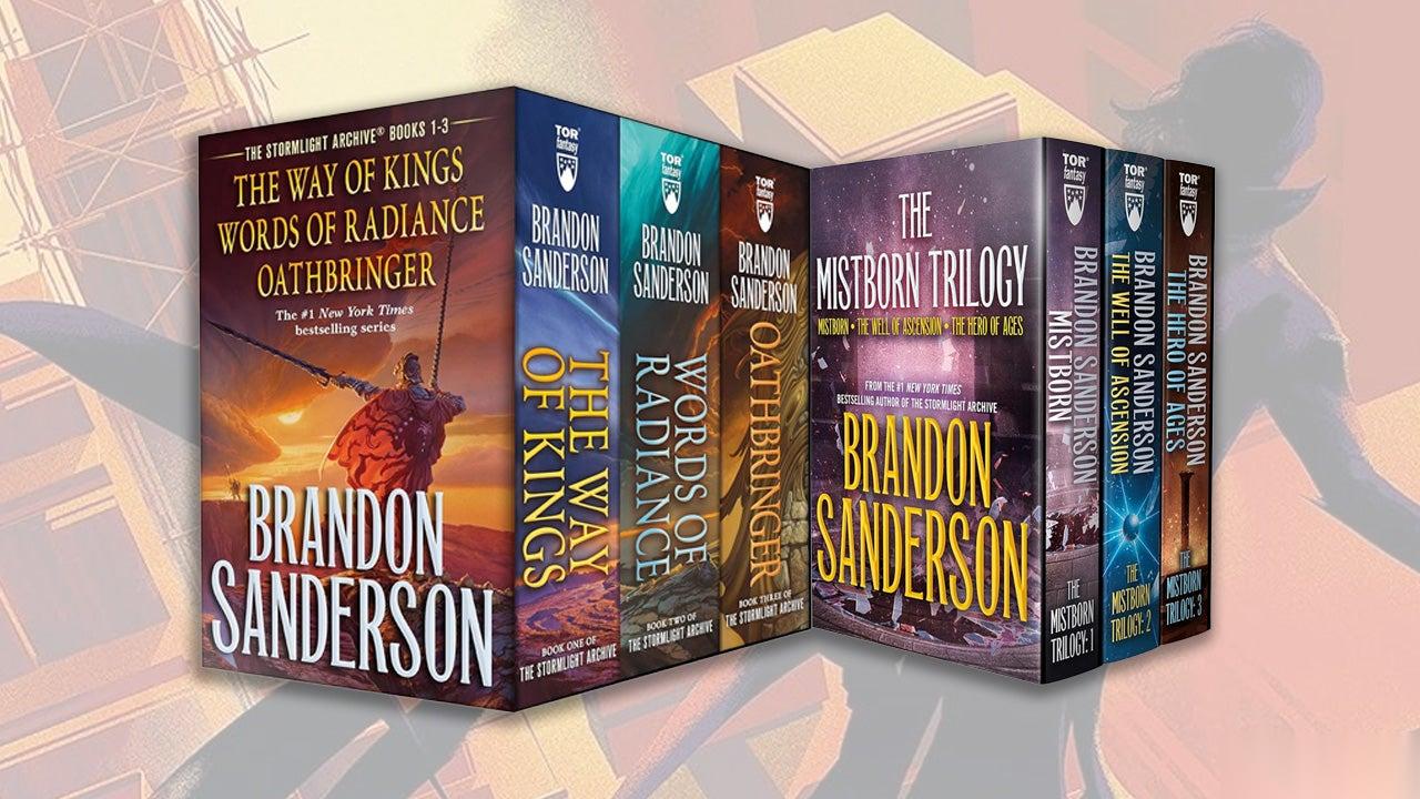 布兰登·桑德森的 迷雾之子 与 飓光志 套装今日开启“买一赠一 第二件半价 ”活动