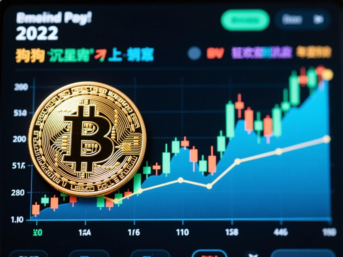 狗狗币2022走势图，从狂欢到沉寂的年度轨迹