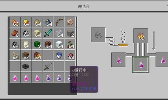 我的世界炼药配方大全