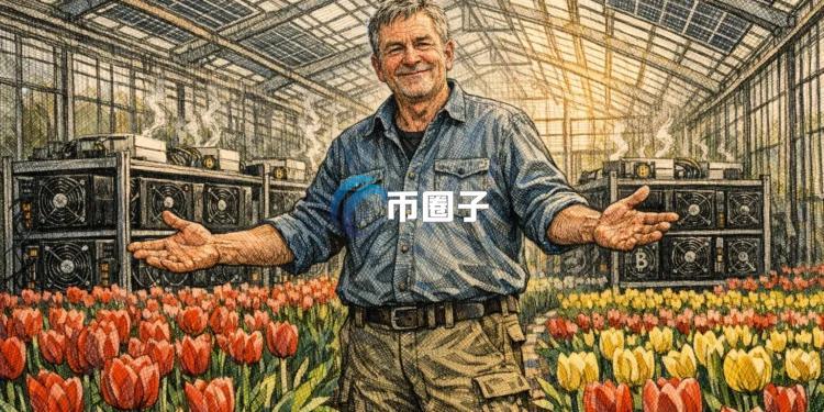 加密货币与农业融合：荷兰花农Koning温室部署6台ASIC矿机 比特币废热种郁金香