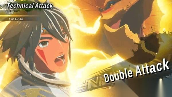 怪物猎人物语3双重攻击操作教学