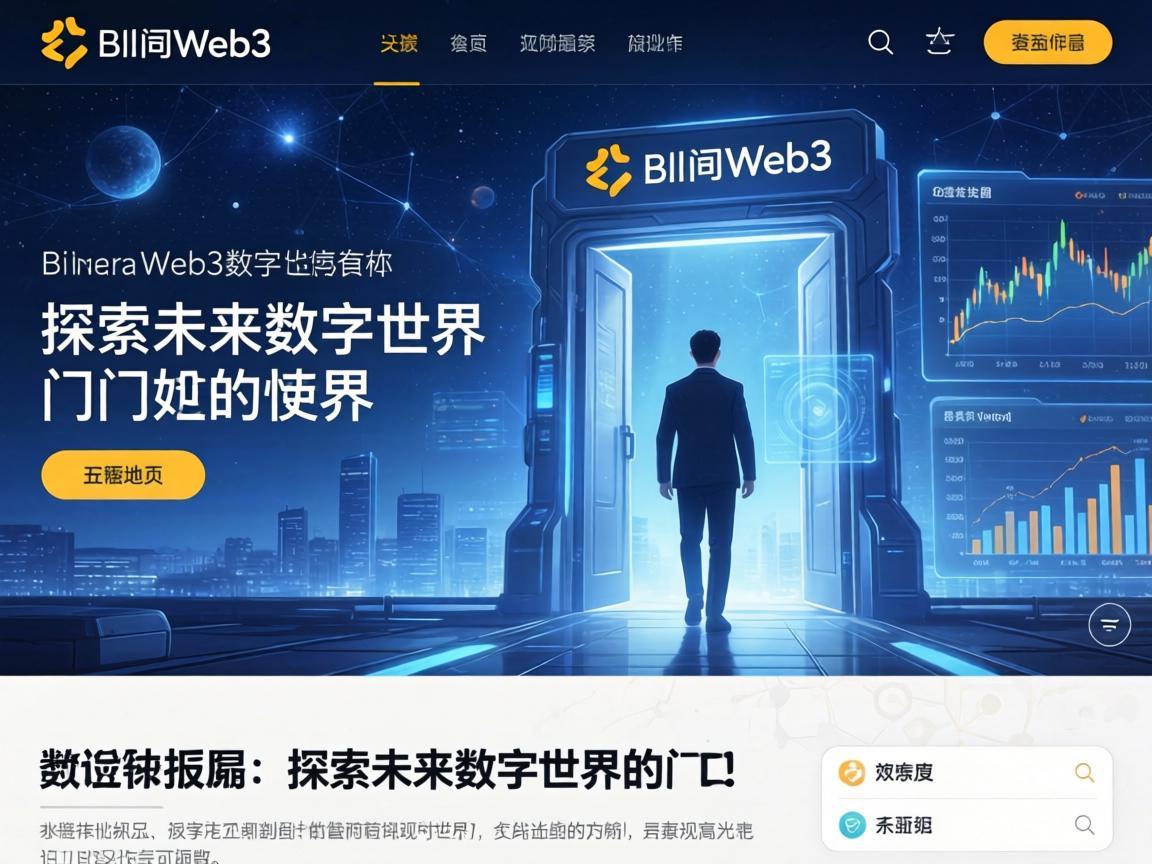 币安Web3网站，探索未来数字世界的门户
