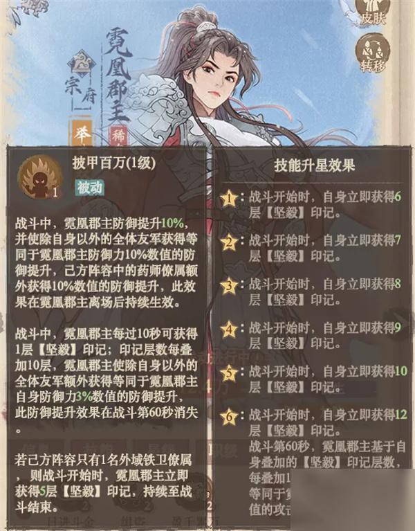 这城有良田新角色霓凰抽卡建议