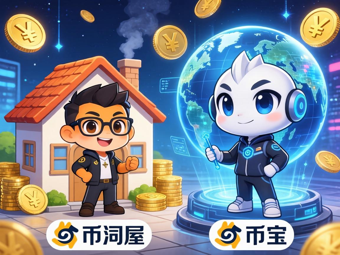 币安屋与币安，虚拟货币世界的两个不同角色