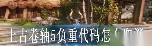解决负重过重问题，让你在上古卷轴5 教你怎么解决负重过重的问题