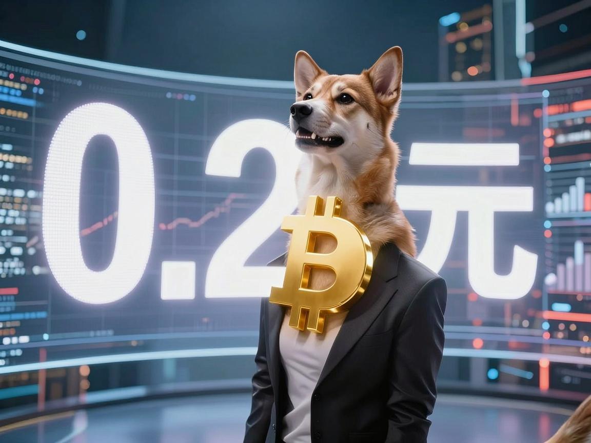 狗狗币冲击0.2美元大关，市场新宠还是昙花一现