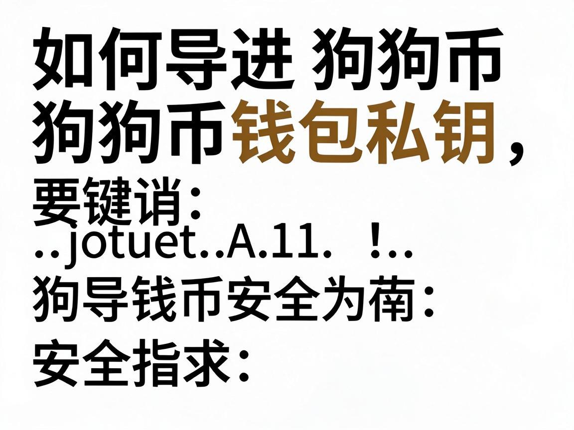 如何导出狗狗币钱包私钥，安全指南