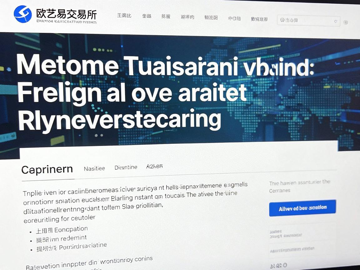 欧艺易交易所网页,数字货币交易的新选择