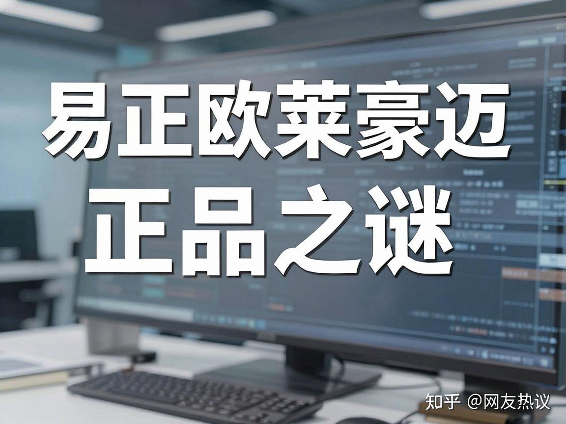 易正欧莱豪迈，正品之谜，知乎网友热议中