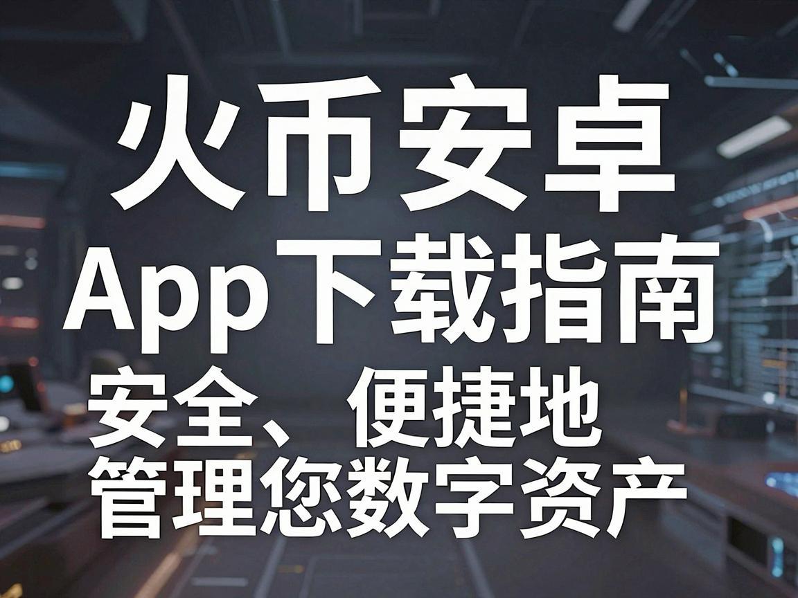 火币安卓App下载指南，安全、便捷地管理您的数字资产