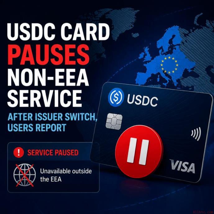 Ready禁用非欧区USDC卡功能 币安用户可关注其合规支付生态