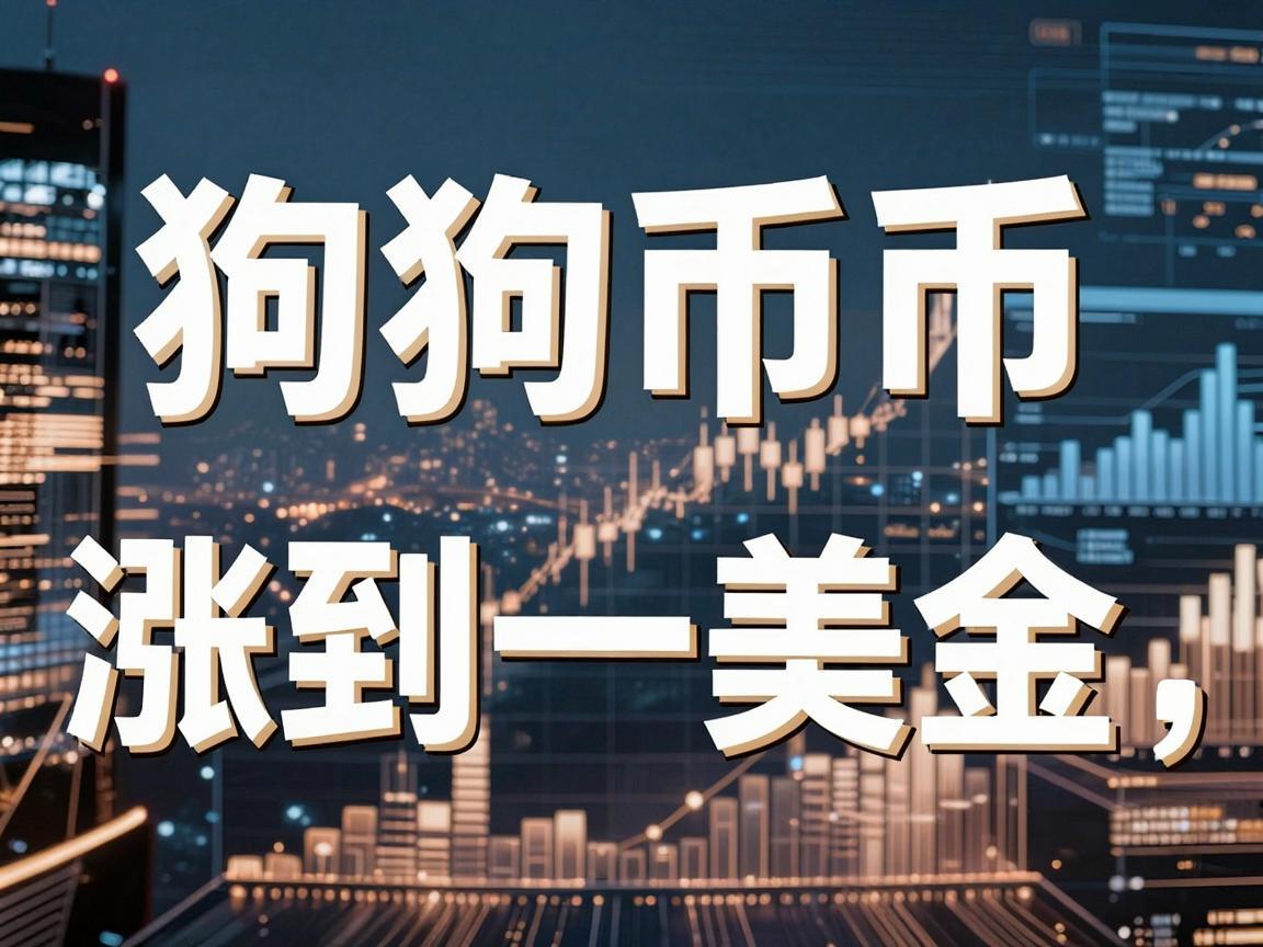 狗狗币涨到一美金，加密货币市场的新里程碑