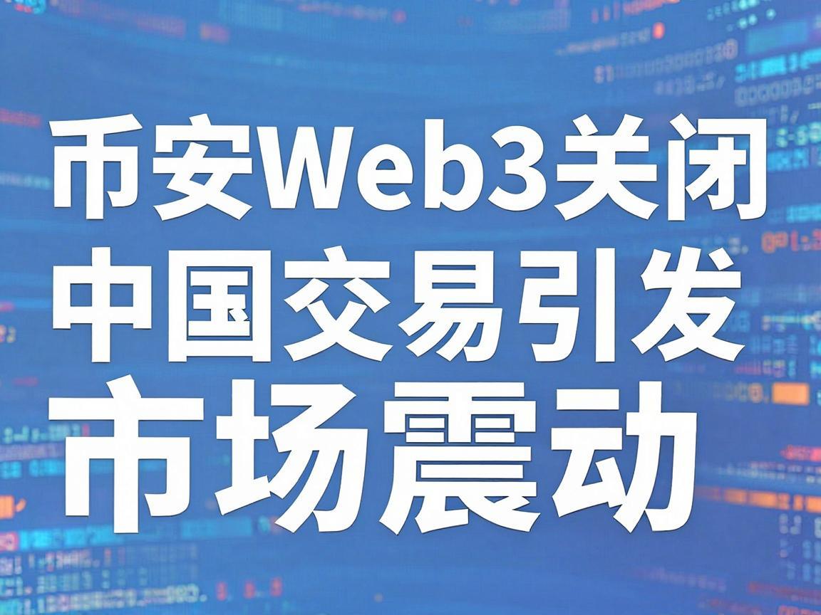 币安Web3关闭中国交易引发市场震动