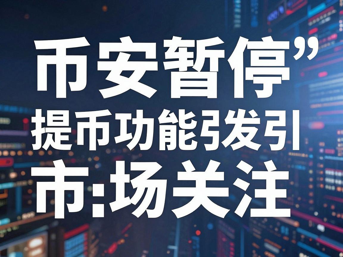 币安暂停提币功能引发市场关注