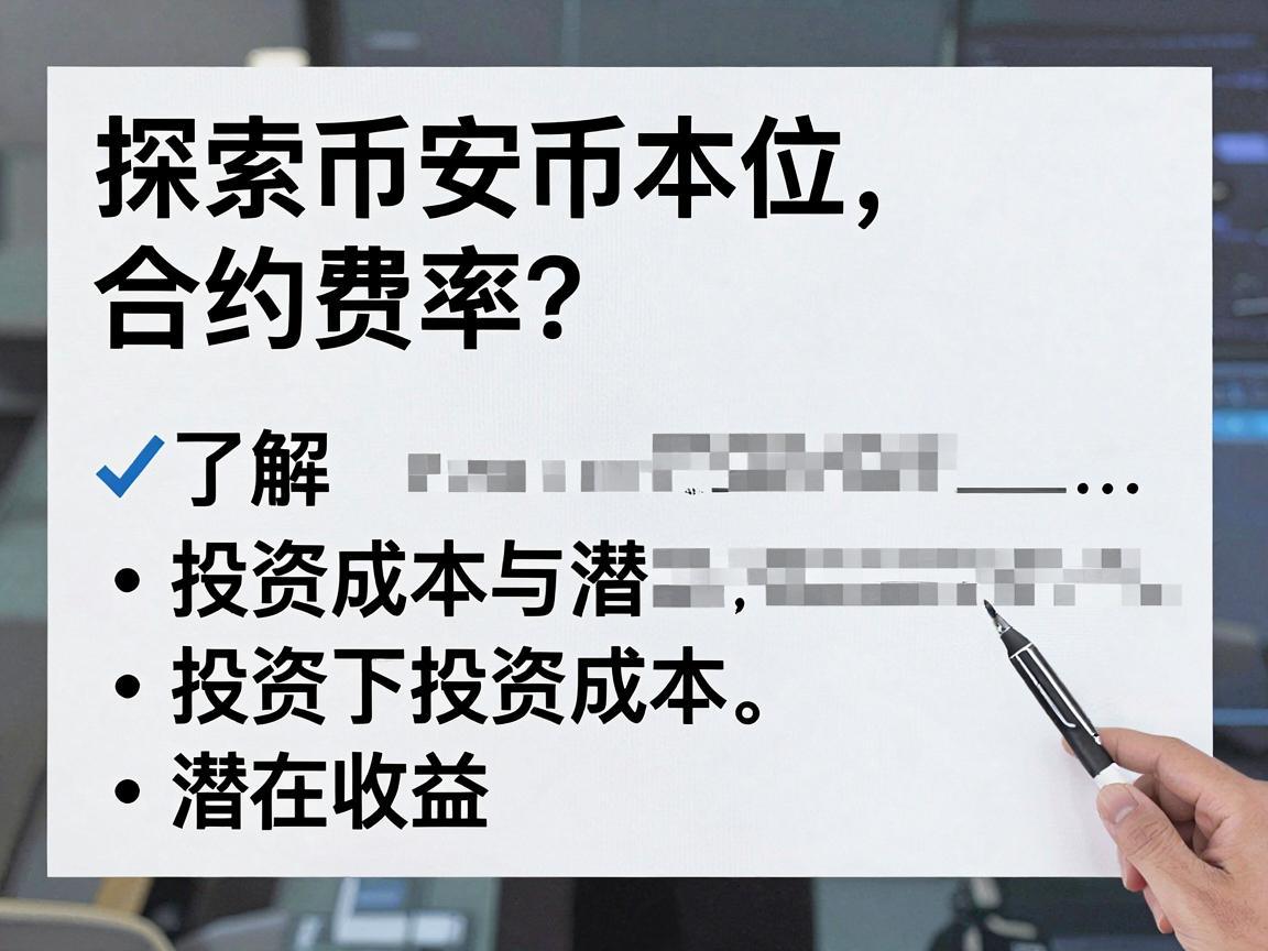 探索币安币本位合约费率，了解投资成本与潜在收益