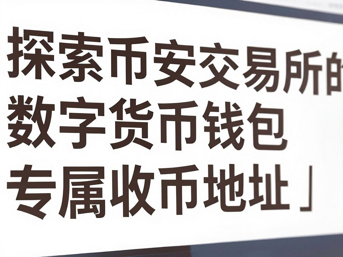 探索币安交易所的数字货币钱包，如何找到你的专属收币地址