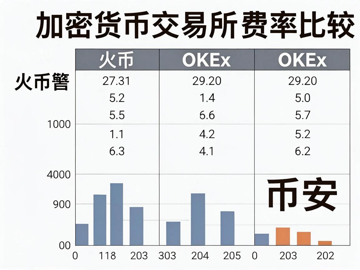 加密货币交易所费率比较，火币、OKEx与币安