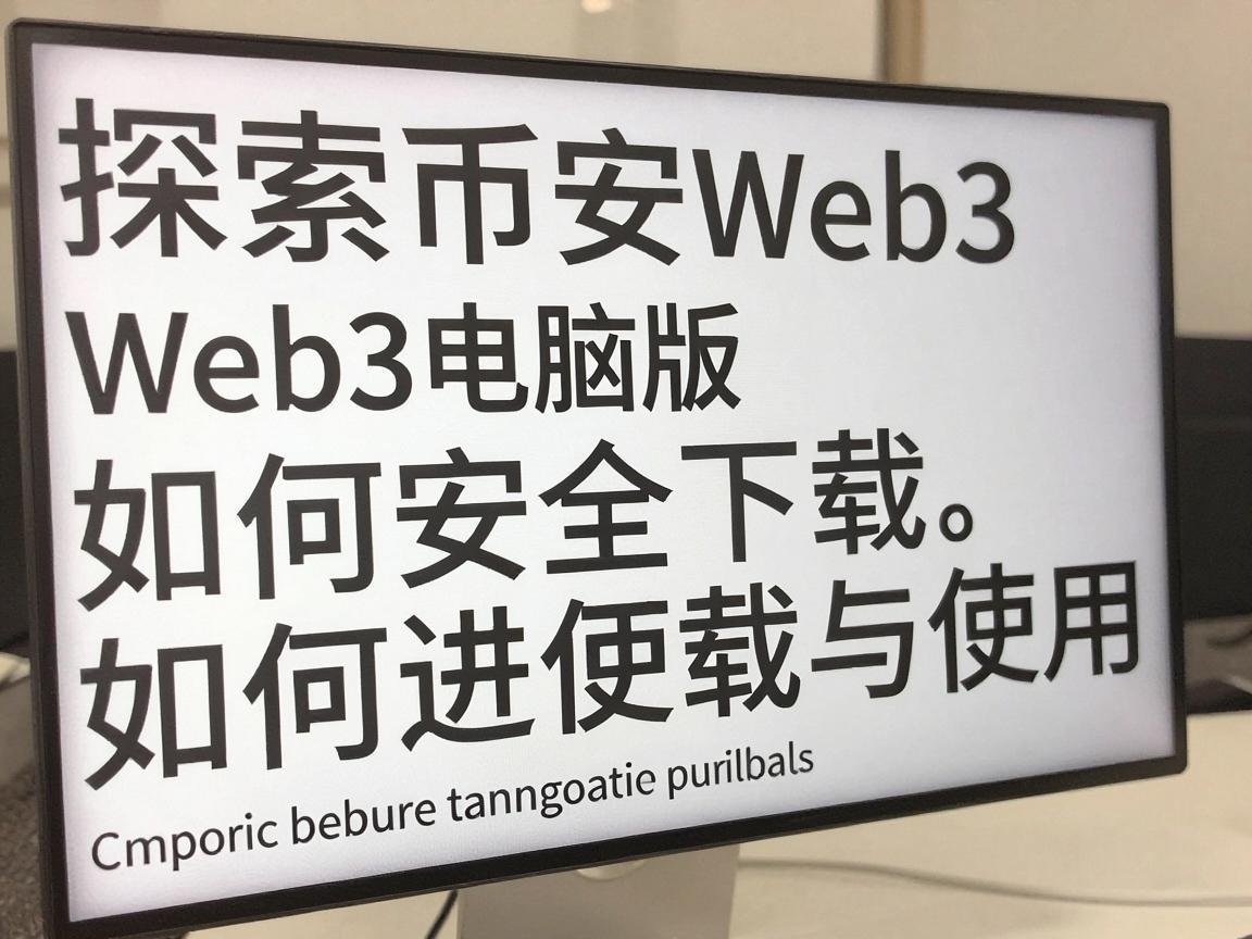 探索币安Web3电脑版，如何安全下载与使用