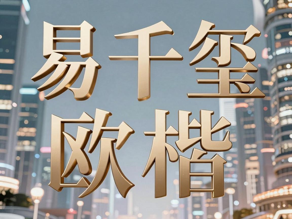 易烊千玺的欧楷字——传统艺术与现代偶像的完美融合