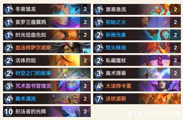 炉石传说逃离紫罗兰监狱直伤法预构卡组推荐