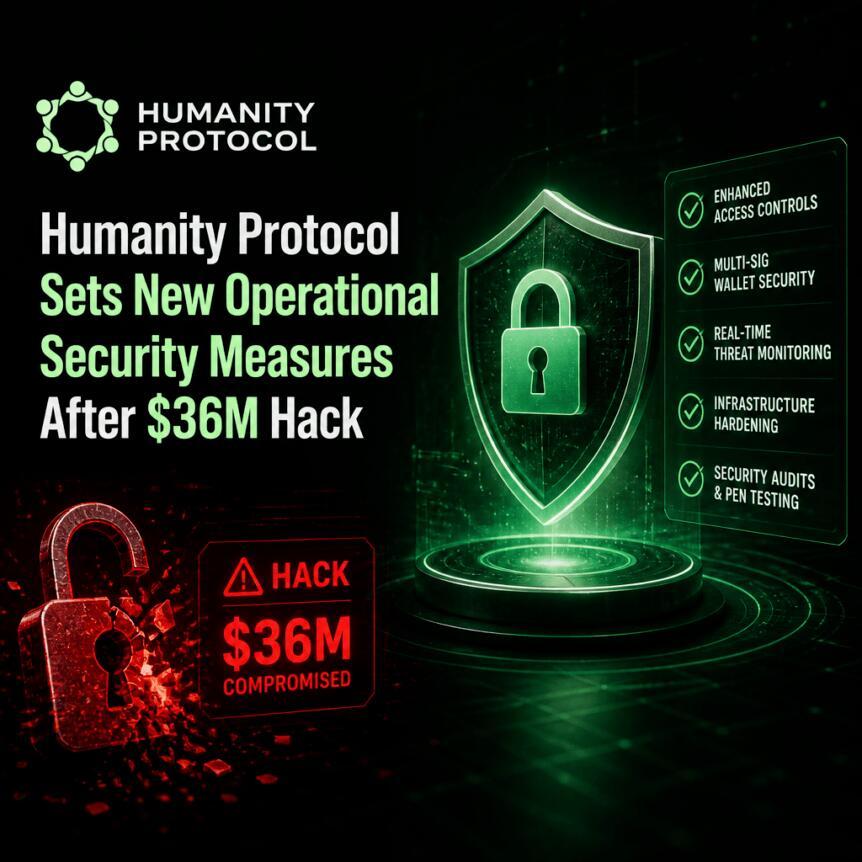 Humanity Protocol 在遭黑客攻击损失3600万美元后，制定新的运营安全措施
