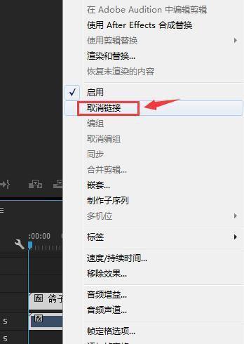 Edius如何将音频和视频分开编辑